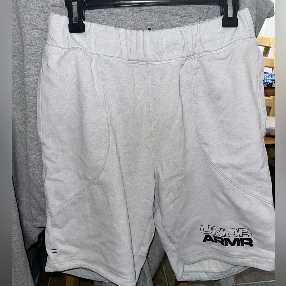 Mens Under Armor Sweat Shorts